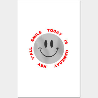 Smiley Gameday Posters and Art